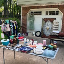 BEAUTIFUL DAY FOR A YARD SALE!