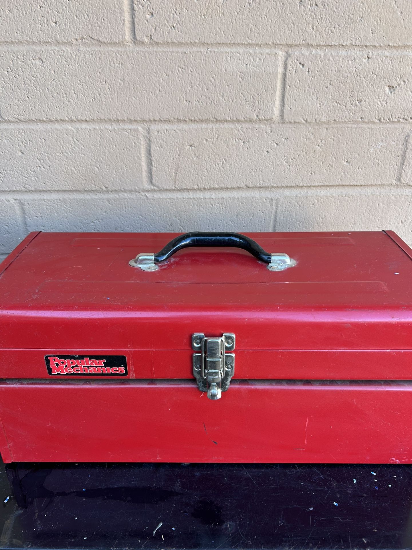 Popular Mechanics Metal Tool Box 