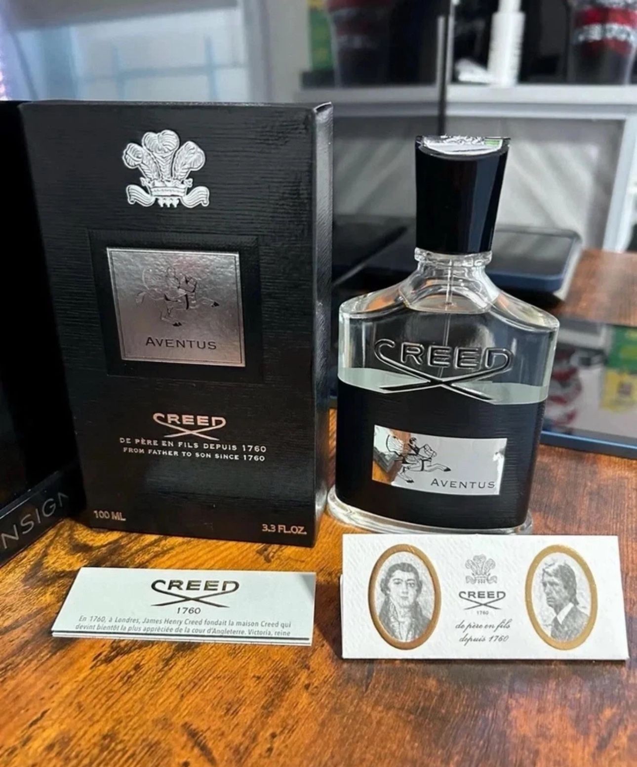 Creed AVENTUS Eau de Parfum 3.3oz/100ml Open Box