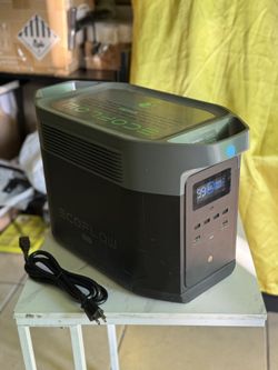 EcoFlow DELTA Max 2000 Portable Power Station EcoFlow DELTA Max 2000 Portable Power Station Backup Power from a Portable Battery for Appliances 2kWh S
