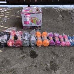 Dumbbell Set With Kettle Bells