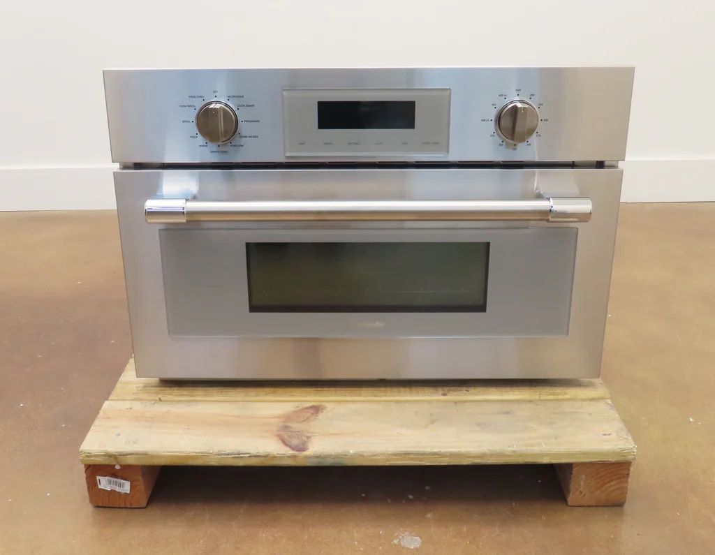 New In Box Thermador Stainless Steel 30” Microwave Speed Oven