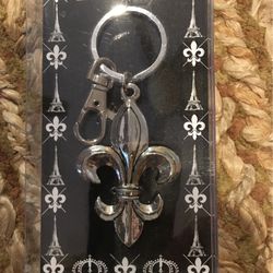 New Fluer de Lis Keychain