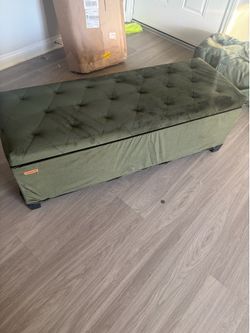 Bench storage box