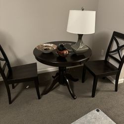 Table and  2 Chairs 