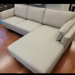 *Ad Special*---Corsica Sophisticated Leather Sectional Sofa---Now $699---Delivery And Financing👏