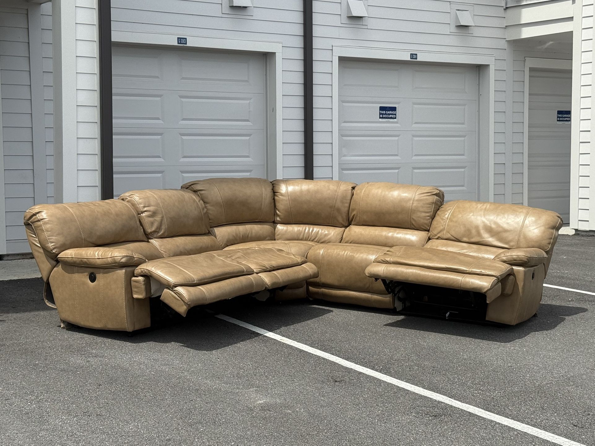 Sectional Couch Great Condition Delivery Available Power Recliner Modular Couch