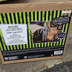 6.4FT Beetlejuice Animatronic Halloween Decoration