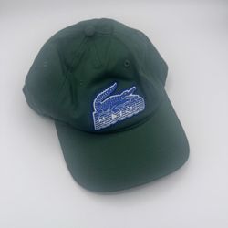 New Lacoste Crocodile Patch Branded Cap Green RK6846 132