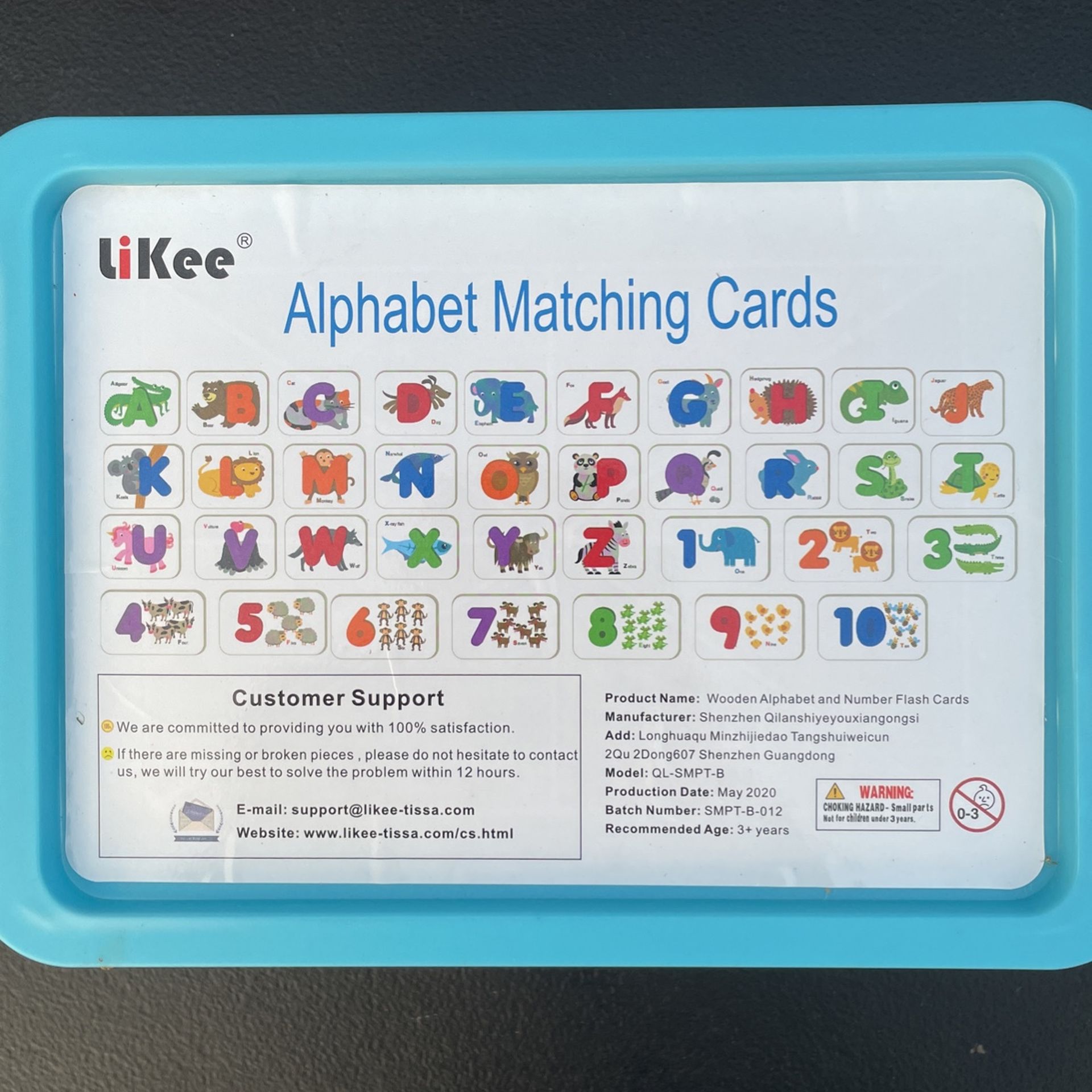 Alphabet Marching Cards