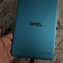 kids onn tablet with case and charger