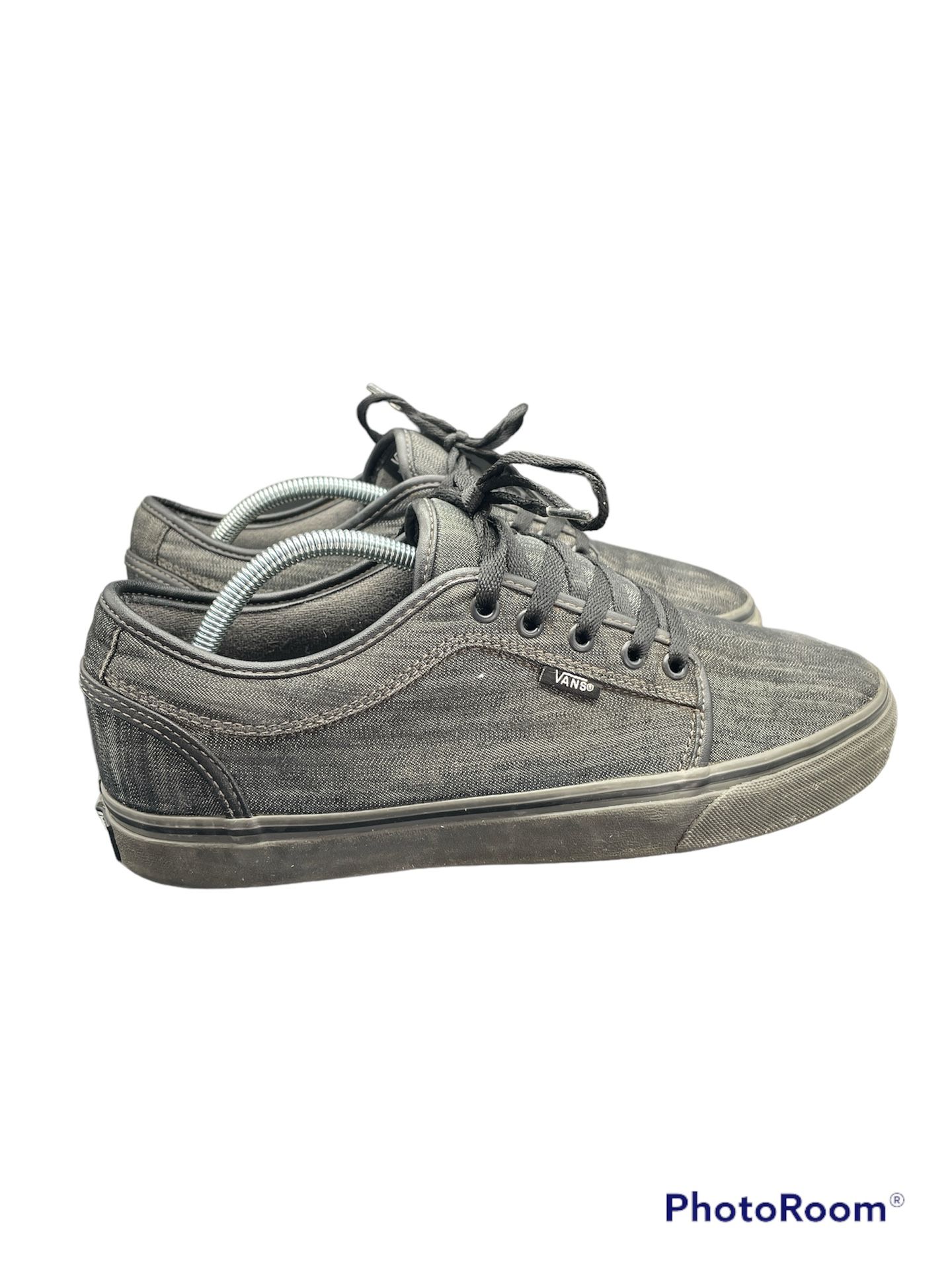 VANS UltraCush HD Pro Mens 10.5 Black Charcoal Skateboard Shoes 