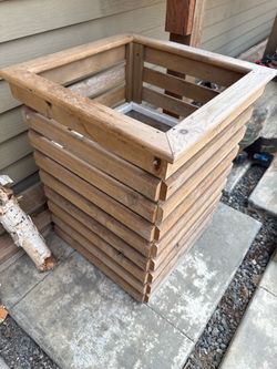 Wooden Planter Box