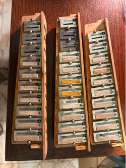 Acordeon , accordion reeds . From Pre Corona 2  . These are steel reeds “H” reeds. Sol GCF