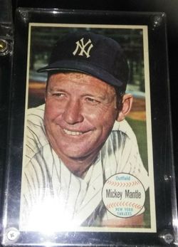 Mikey mantle baseball card #25