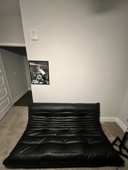 Matte Black Toga Sofa