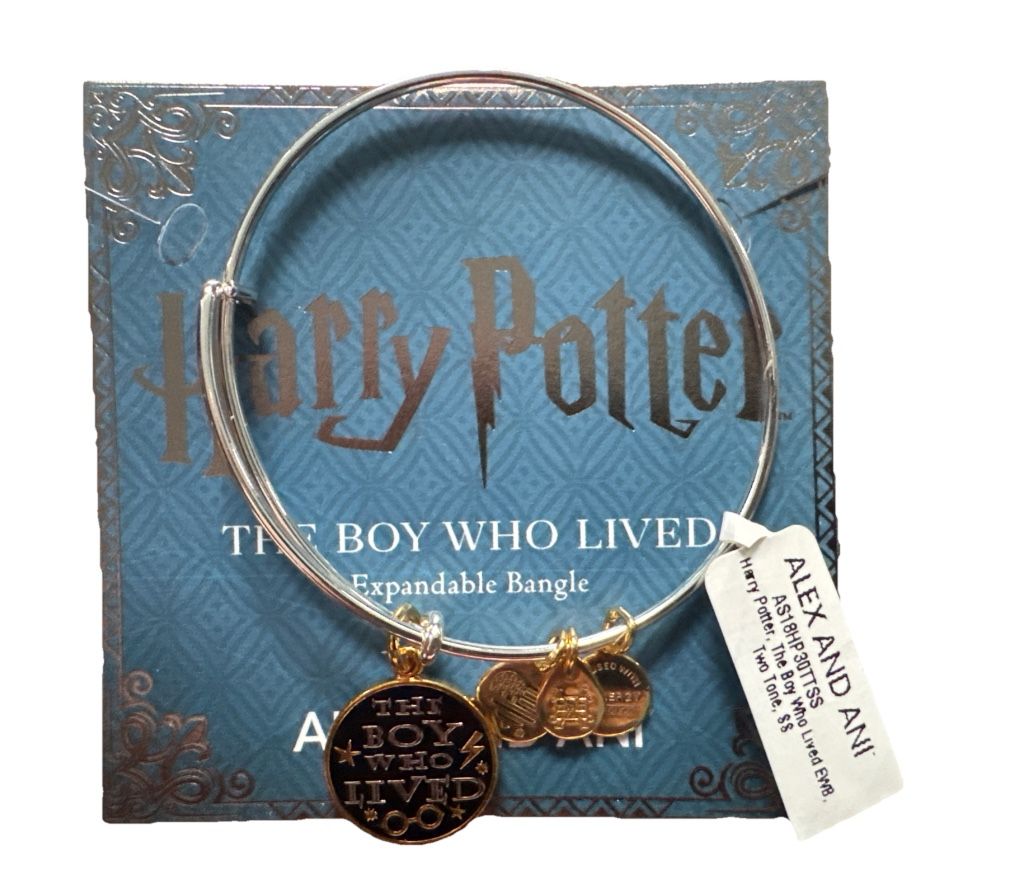 Alex And Ani The Boy Who Lived Harry Potter Charm Bracelet 