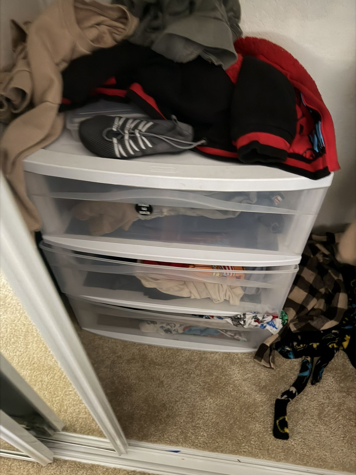 Bundle Deal Plastic 3-Drawer Storage Organizer (Great Condition)