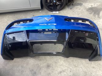2014-2019 CHEVROLET CORVETTE C7 Z06 REAR BUMPER COVER USED OEM
