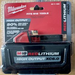 Milwaukee High Output XC6.0 Battery