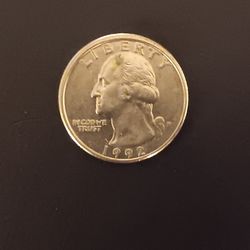 1992 Philadelphia Mint Washington Quarter W/Errors 