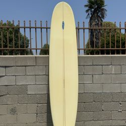 9’6” Stavros Longboard Surfboard Noserider