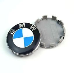 Set of 4 FOR BMW Wheel Center Caps 68mm - 1 3 5 7 Series, X5 X6 M & Z Series