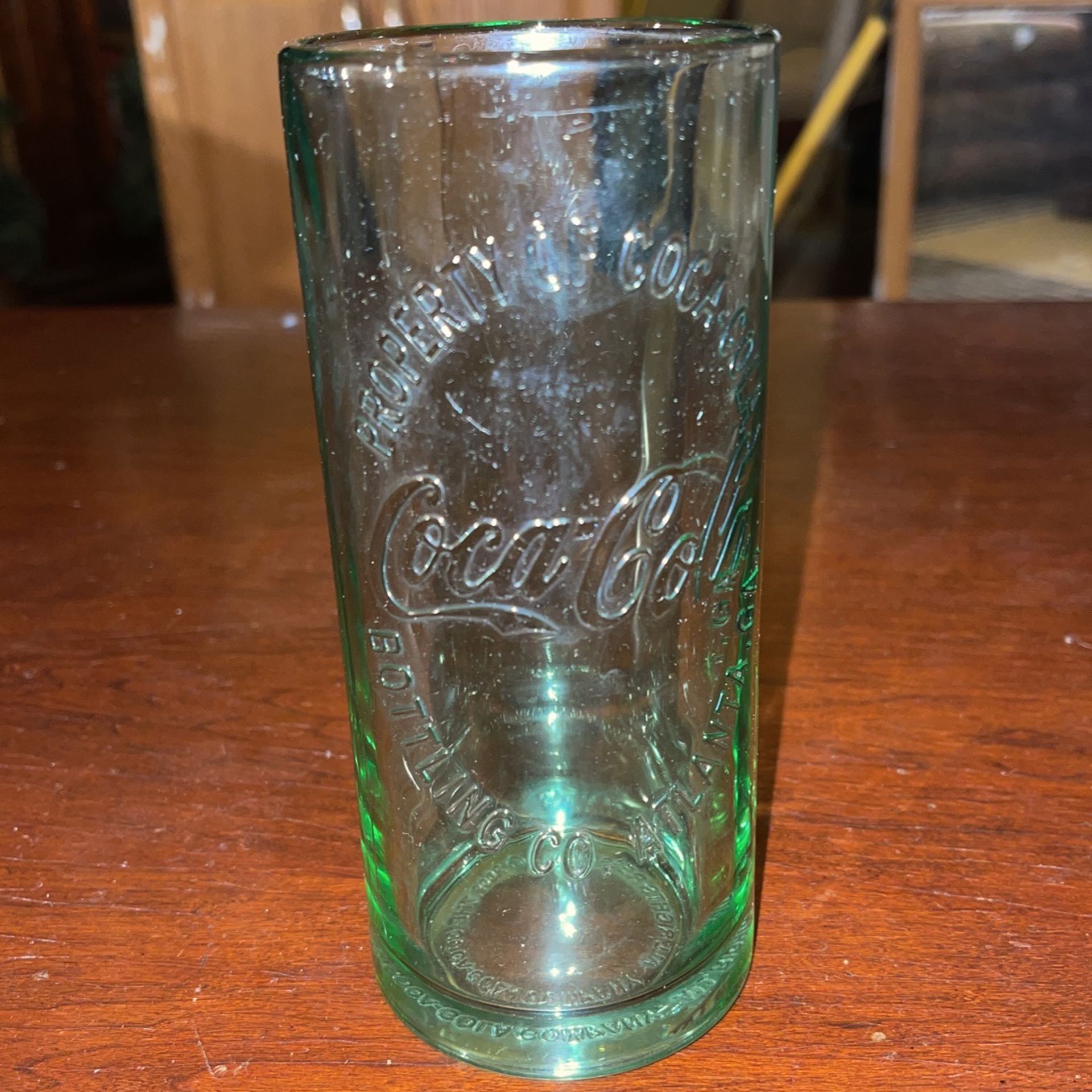 4 Vintage Property Of Coca Cola Drinking Glasses