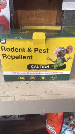 Rodent and pest repellent