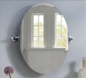 Delta Silverton 26 in. H x 22 in. W Single Wall Mirror in Chrome