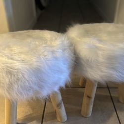 Fuzzy Stools 