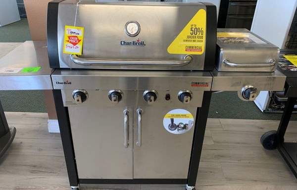 Brand New Char-Broil Stainless Steel BBQ Grill! P1K
