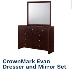 Dresser With Mirror 