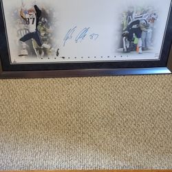 Rob Gronkowski Autograph Signed Picture 