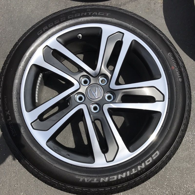 2017 20" OEM Acura MDX factory wheels 20 inch mdx acura rims