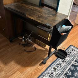 Desk with Plug Ins & USB’s