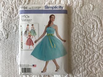 Sewing pattern
