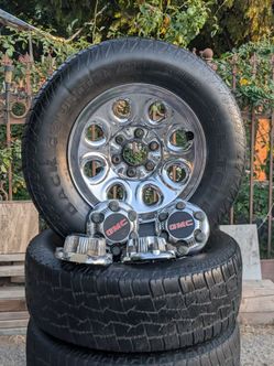 17 inch Chevrolet "Cookie" stocks with Dean Back Country tires