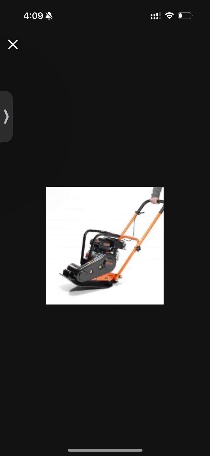 Vevor 2.8hp Plate Compactor