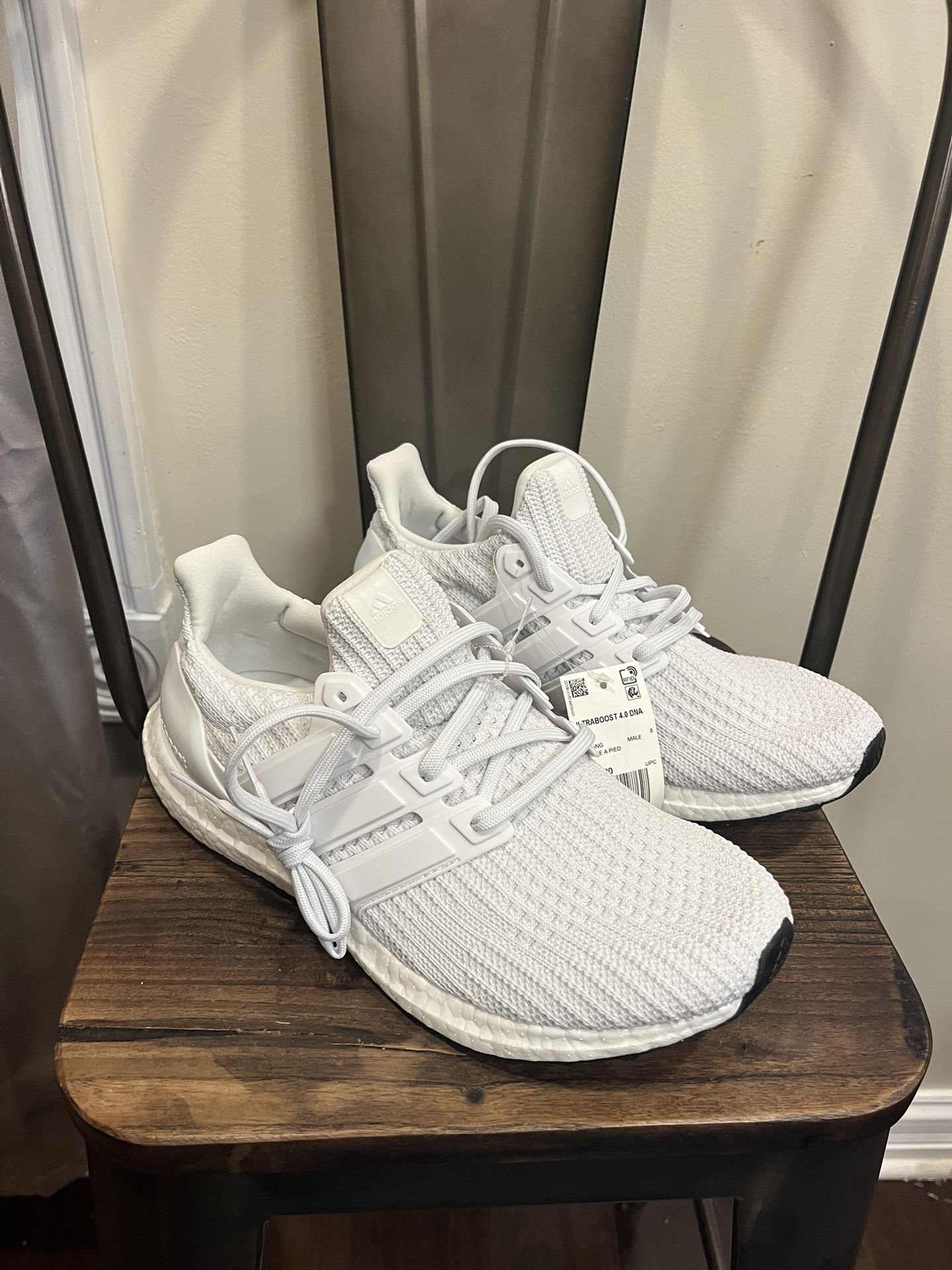 Adidas UltraBoost 4.0 2021 DNA Cloud White FY9120 Size 8.5