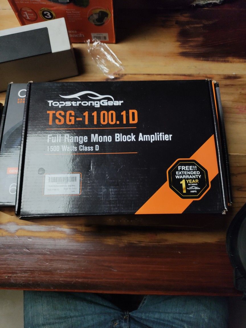 TSG COMPETITION MOMO BLOCK MID AND TWEETER AMPLIFIER W/REMOTE