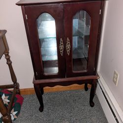 Antique Curio Cabinet 
