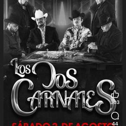 2 Boletos Para Los Dos Carnales 