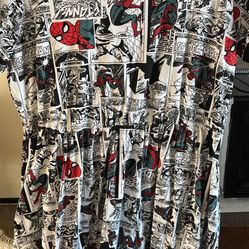 Marvel Spider-Man Comic Book 50’s Style Dress. 
