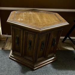 Hexagonal Side Table