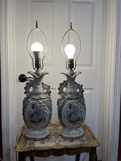 Vintage Lamp Set 