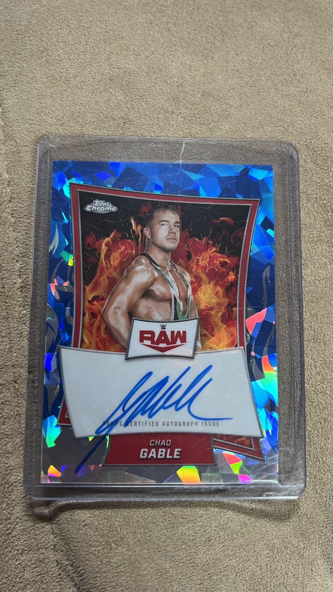 Chad Gable WWE Card Auto