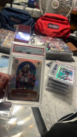 Brock Bowers uptown PSA 9
