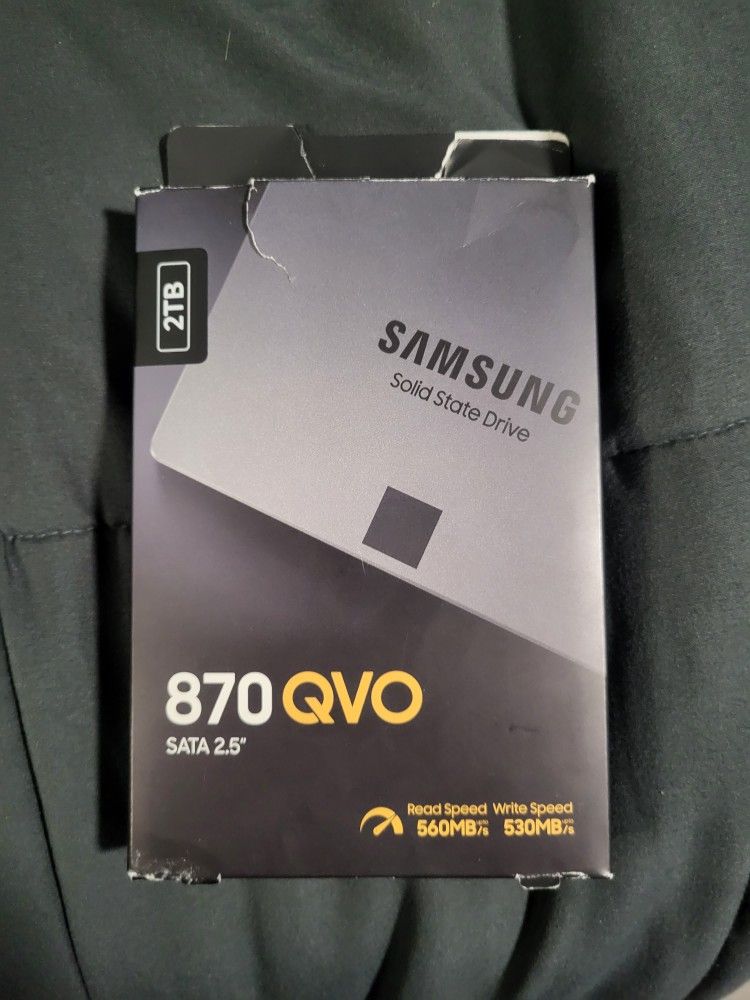 SAMSUNG 870 QVO 2TB V-NAND SSD SATA 2.5" (MZ-77Q2T0B/AM)