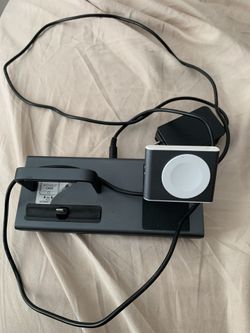 iPhone charging stand with Apple Watch charger